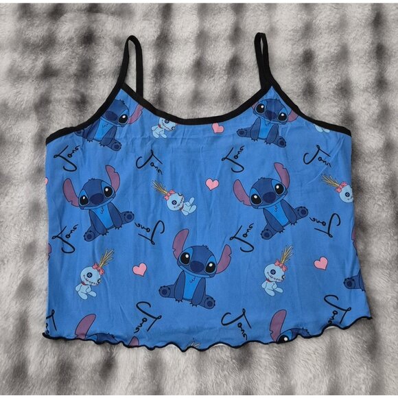 Disney Lilo and Stitch Pajama Set Women's - Picture 2 of 3